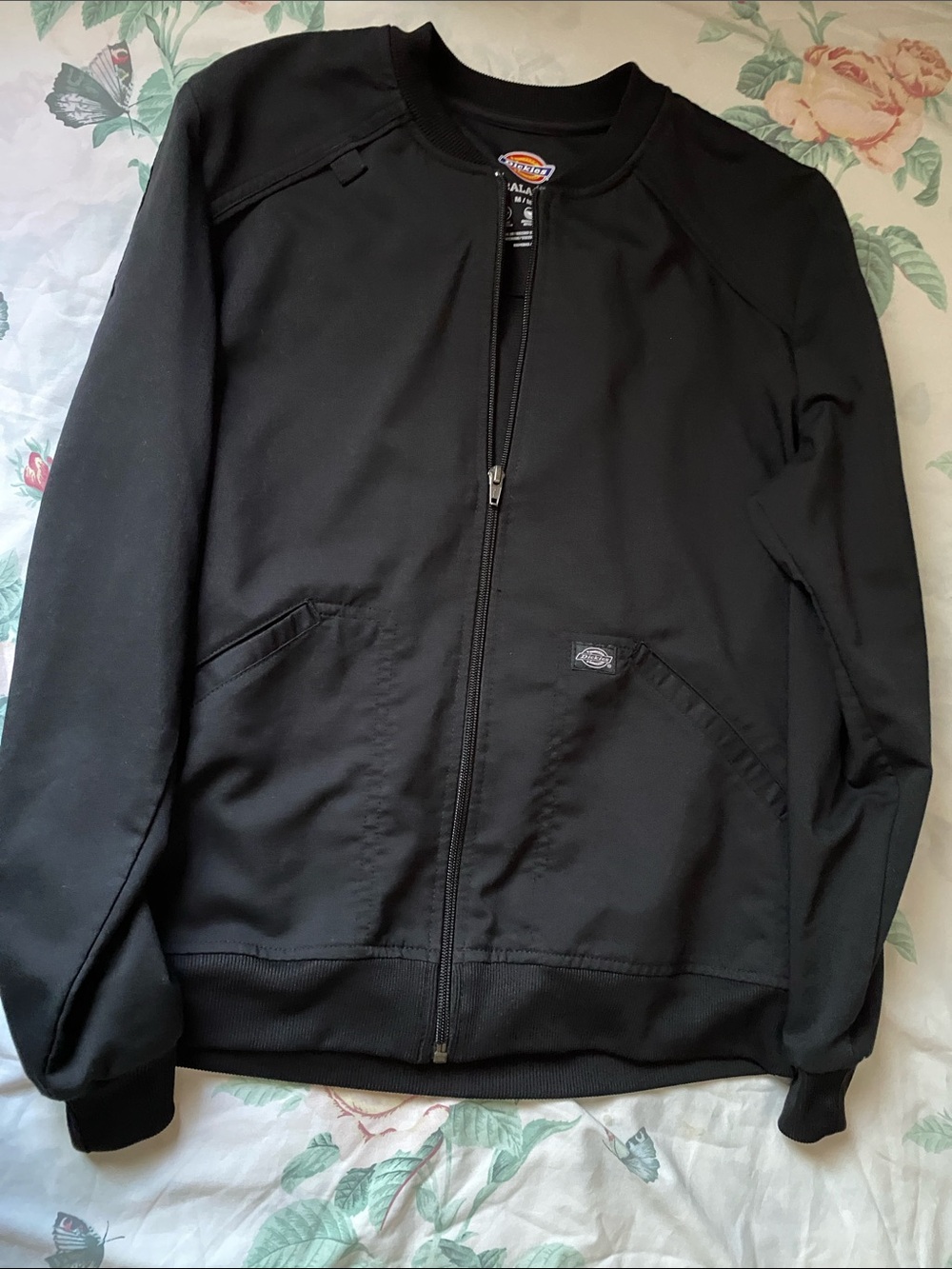 Dickies Black Bomber-Style Work Jacket